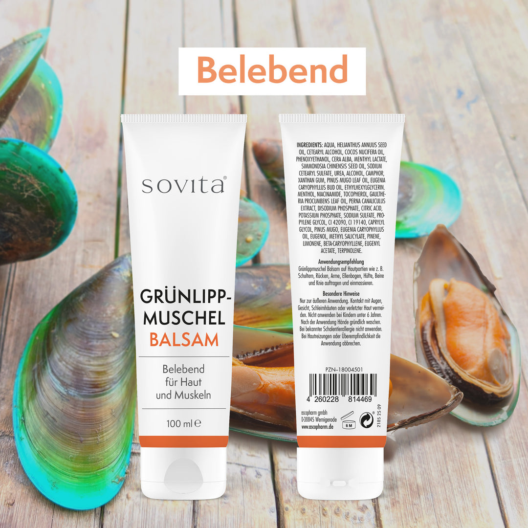 sovita Grünlippmuschel Balsam 100ml
