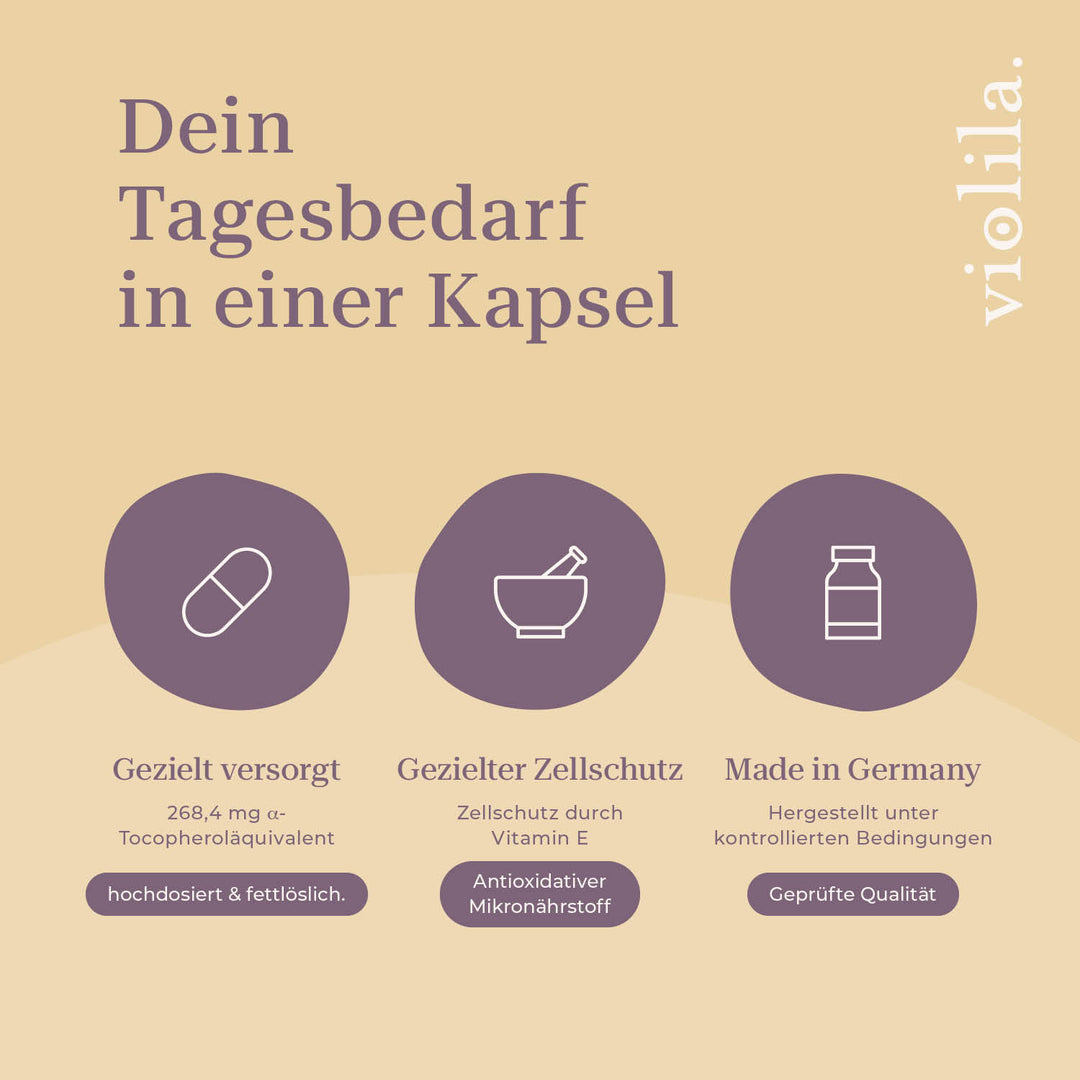 violila Vitamin E Opti 400 Kapseln