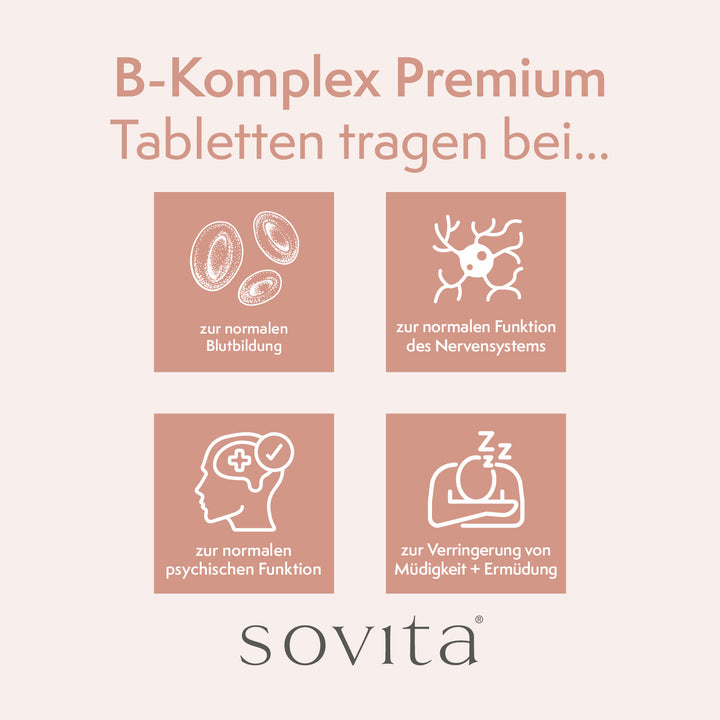 sovita Vitamin B-Komplex Premium Tabletten