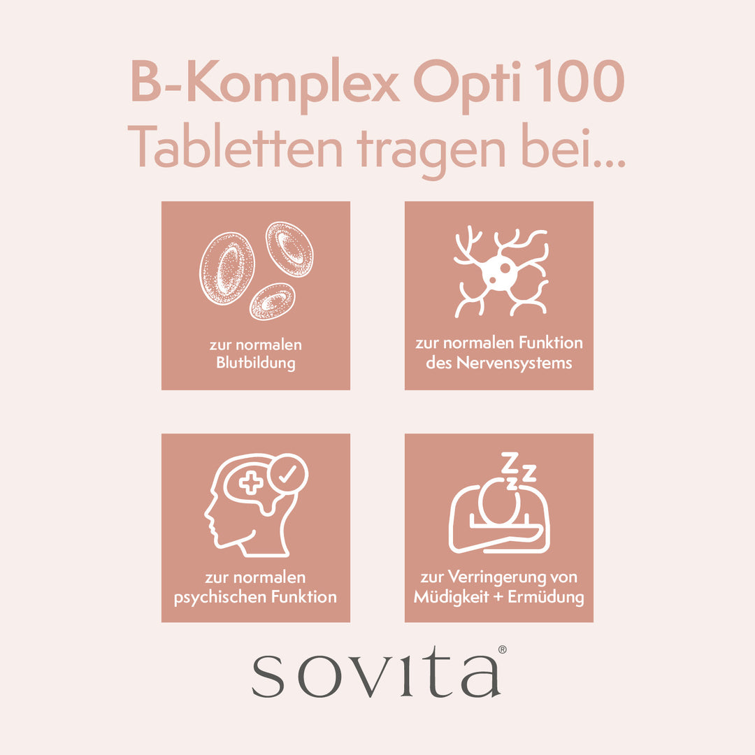 sovita Vitamin B-Komplex Opti 100 Tabletten