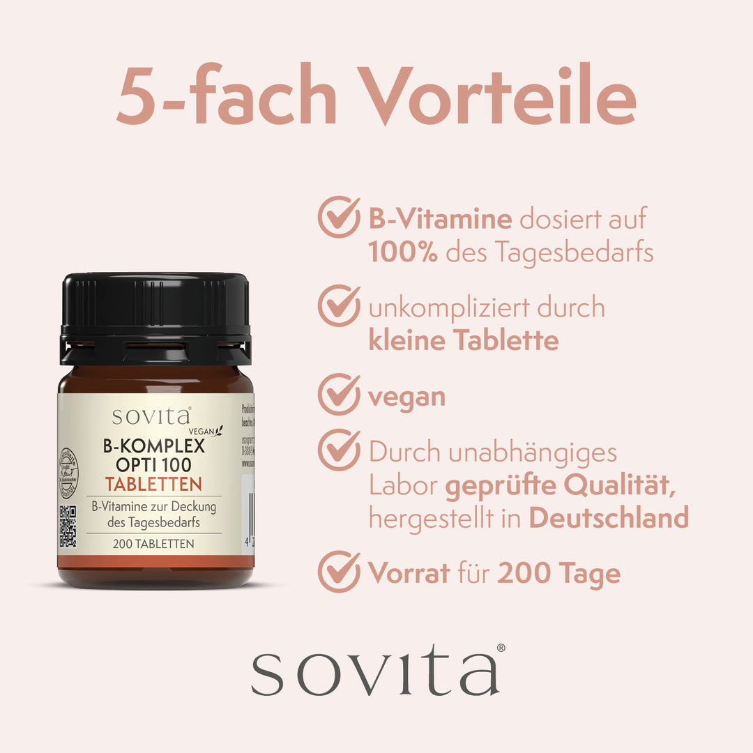 sovita Vitamin B-Komplex Opti 100 Tabletten