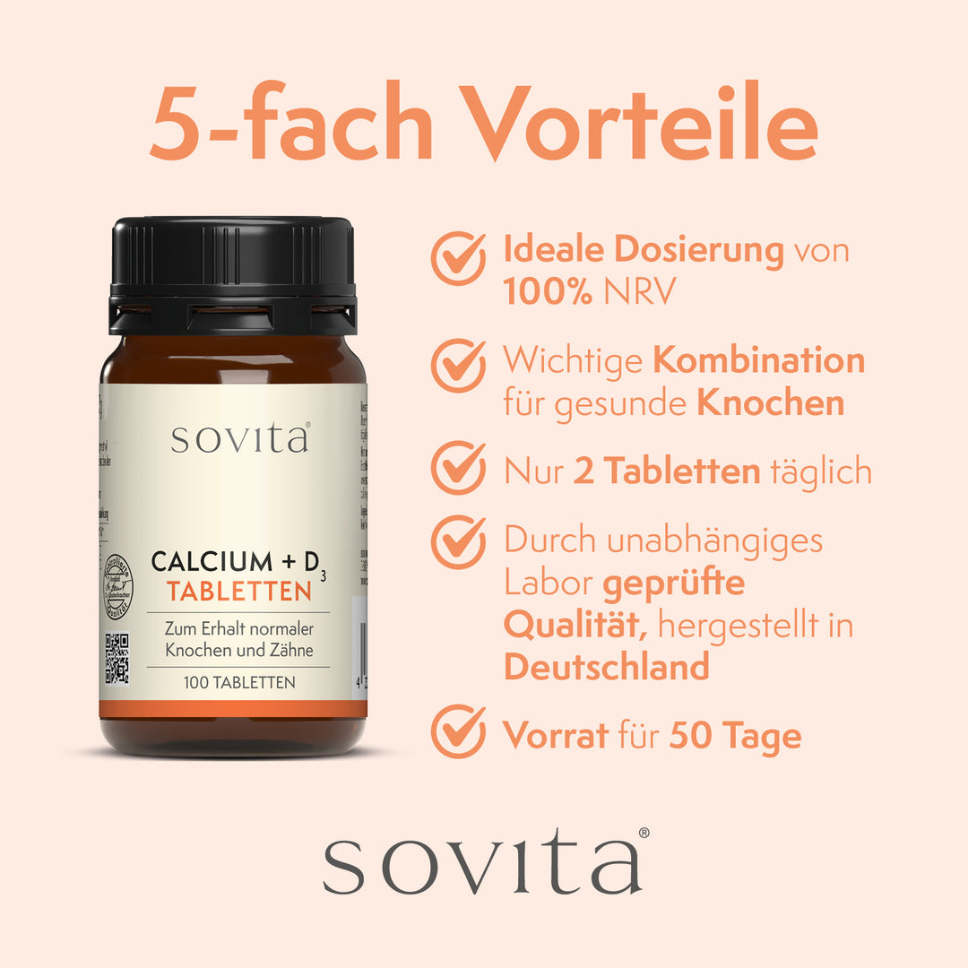 sovita Calcium + D3 Tabletten