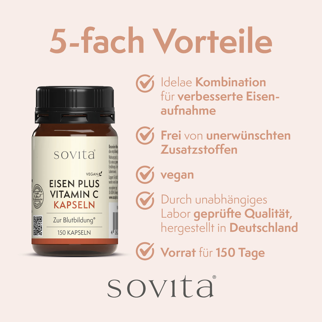 sovita Eisen Plus Vitamin C Kapseln