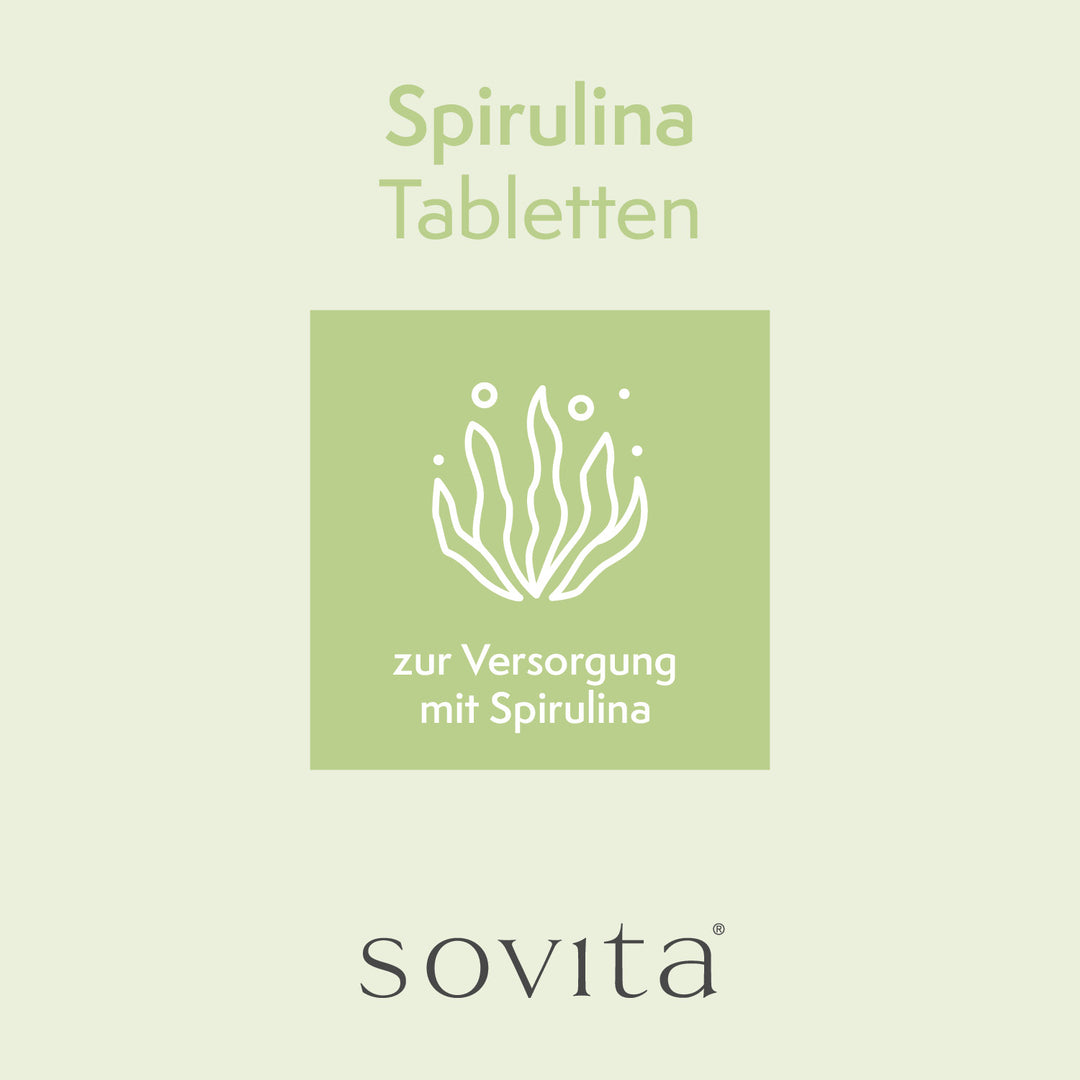 sovita BIO Spirulina 500mg Tabletten
