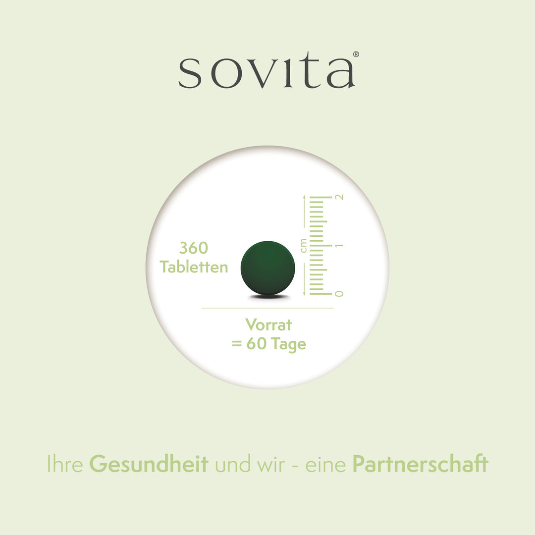 sovita BIO Spirulina 500mg Tabletten