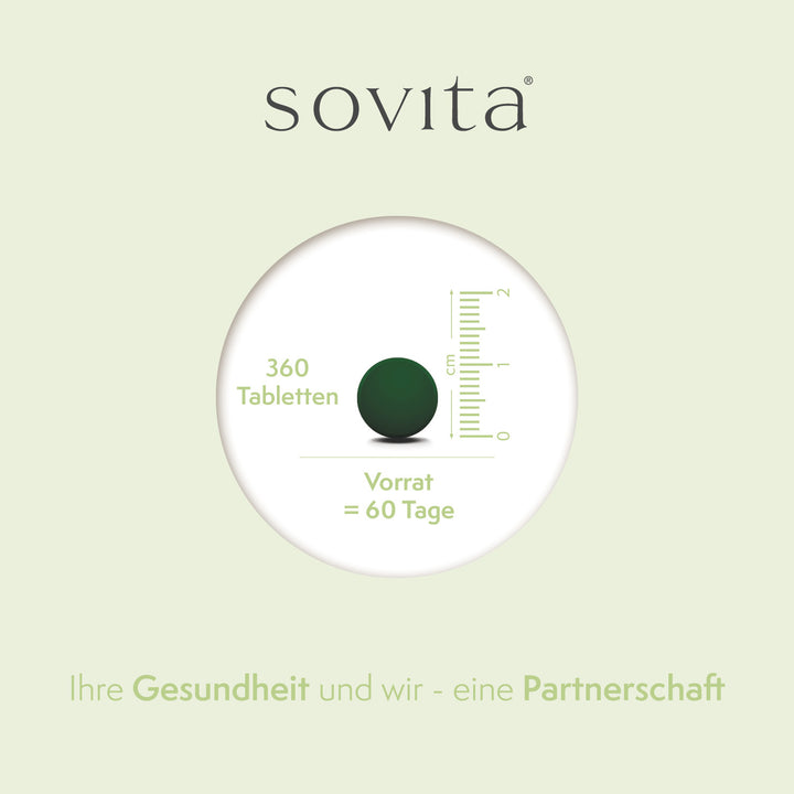 sovita BIO Spirulina 500mg Tabletten