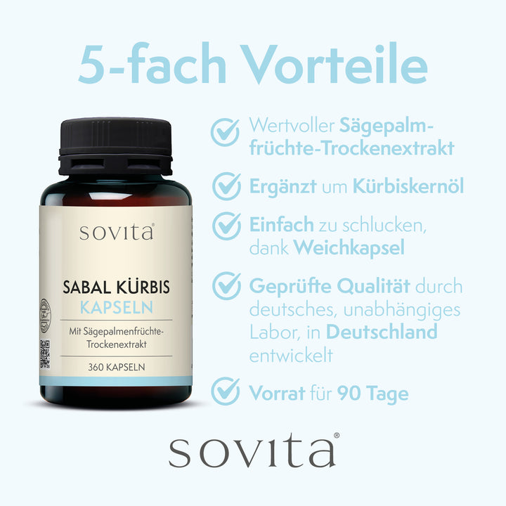 sovita Sabal Kürbis Kapseln