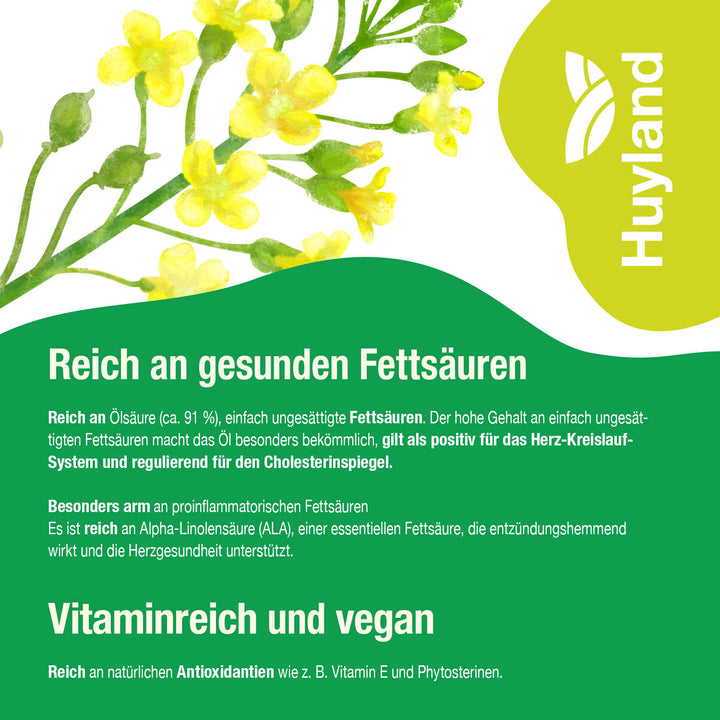 Huyland Harzer Bio Leindotteröl (250 ml)