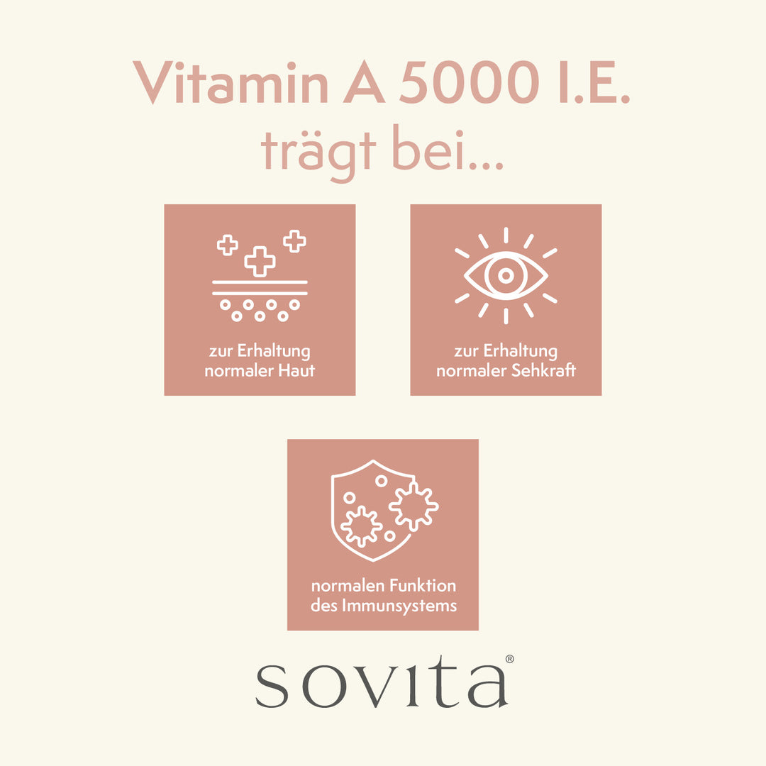 sovita Vitamin A 5000IE Tabletten