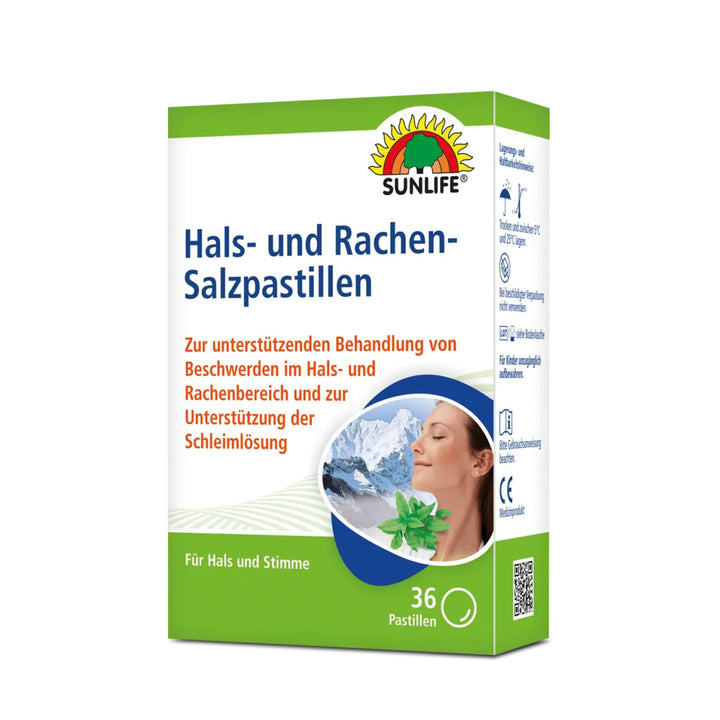 SUNLIFE Hals- und Rachen Salzpastillen (36 Stk.)