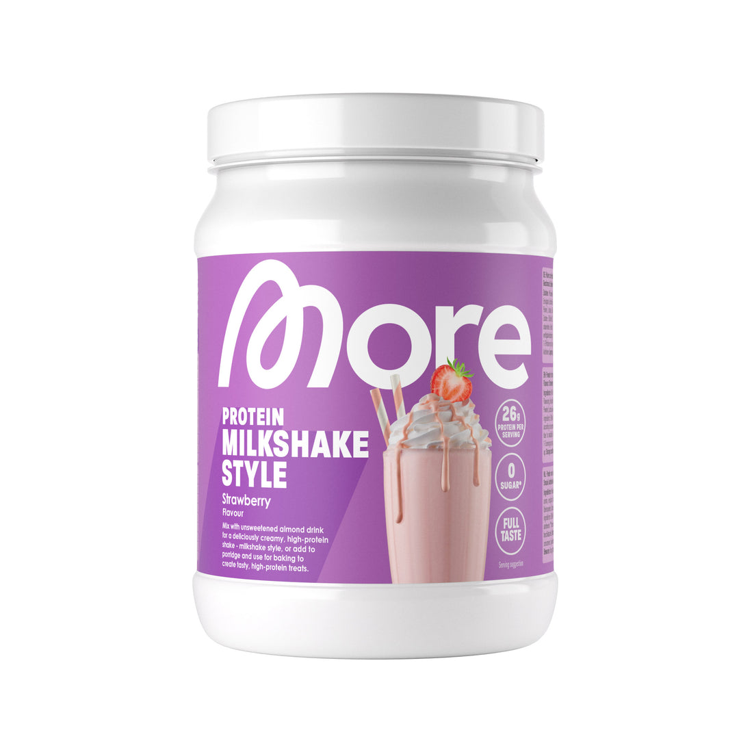 MORE Protein Milkshake Style Strawberry | 360g