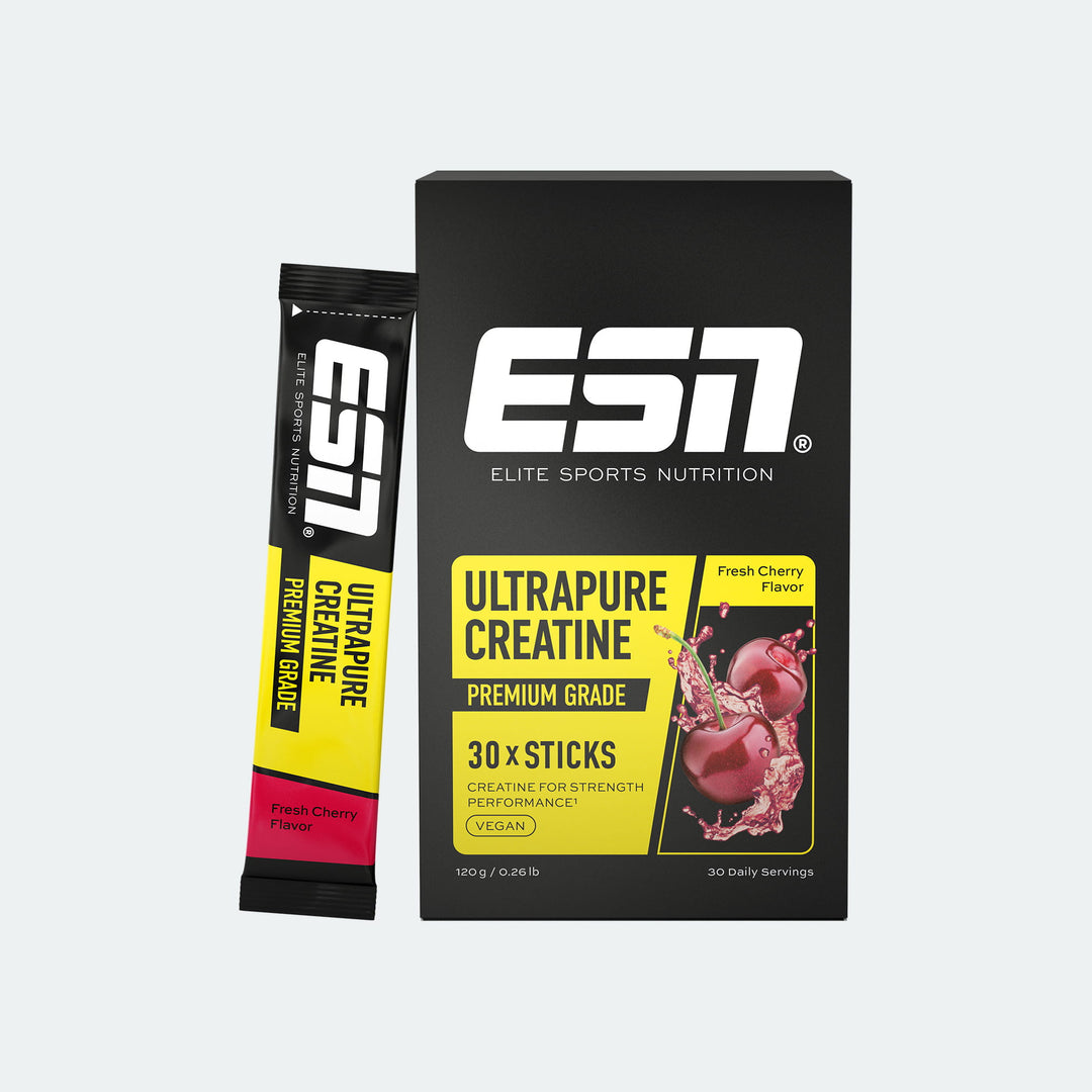 ESN Ultrapure Creatine Sticks Fresh Cherry I 30 x 4g