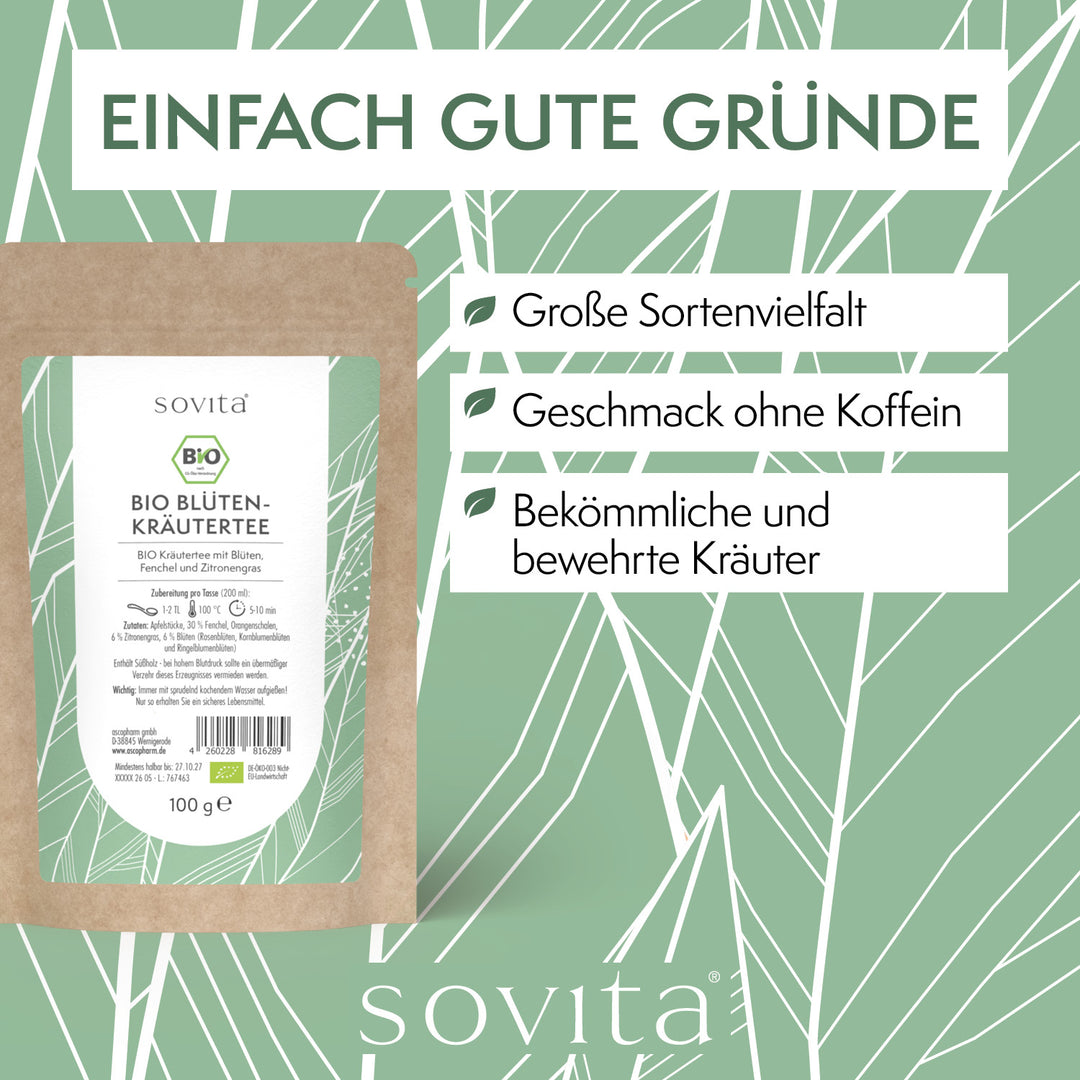 sovita Bio Blütenkräutertee