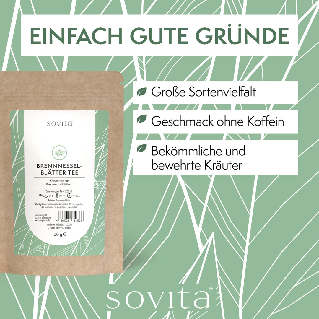 sovita Brennnesselblätter Tee