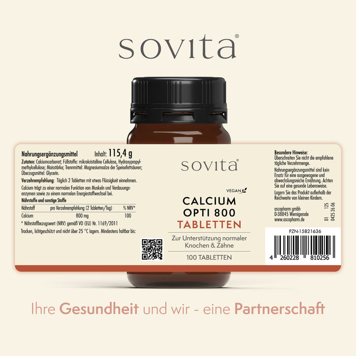 sovita Calcium Opti 800 Tabletten