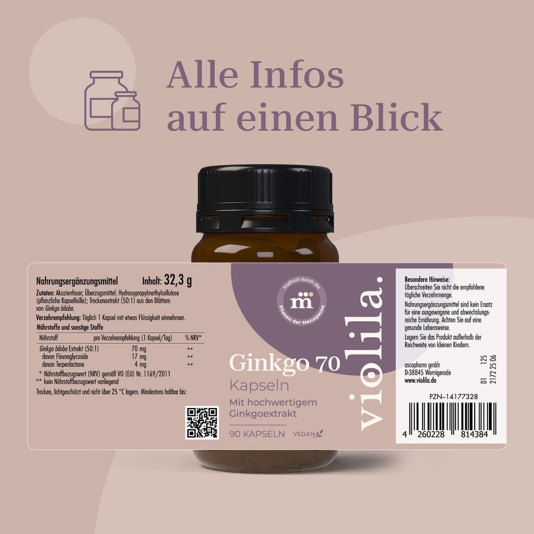 violila Ginkgo 70 Kapseln