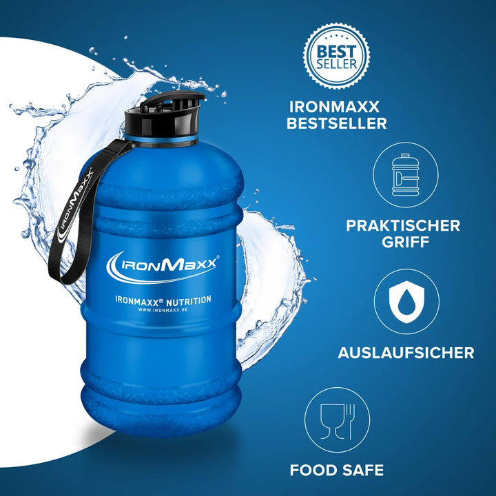 IronMaxx - IM Water Gallon Blau Matt (2200ml)