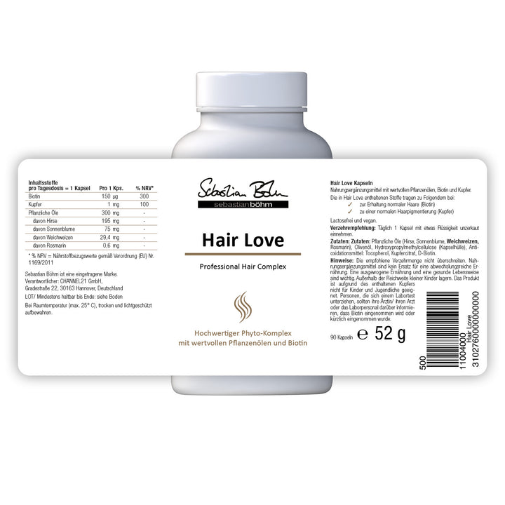 Hair Love – 3-Monatsvorrat