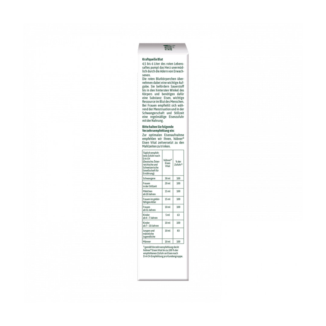 Hübner Eisen Vital - Trinksaft (250 ml)