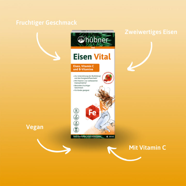 Hübner Eisen Vital - Trinksaft (250 ml)