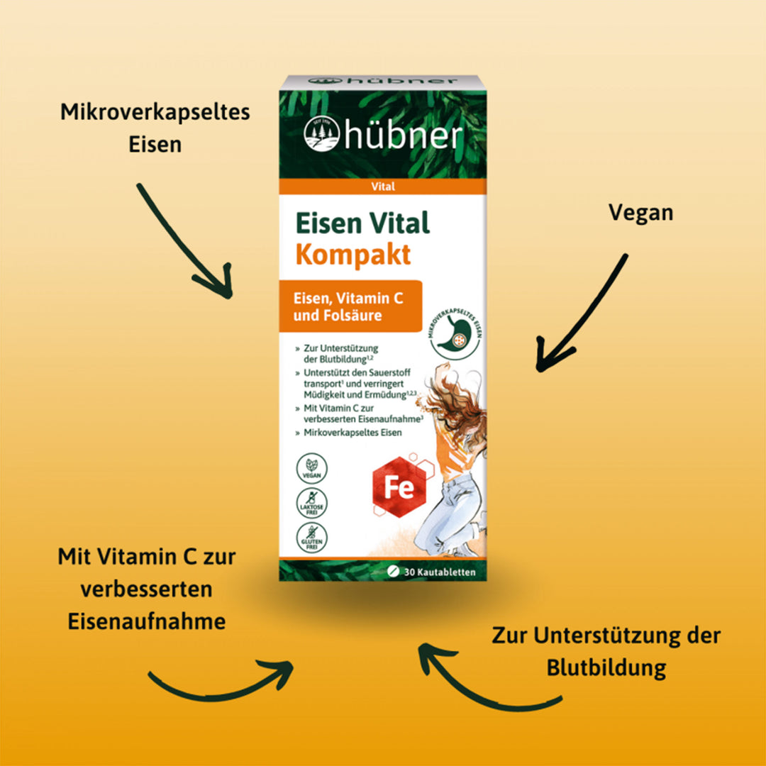 Hübner Eisen Vital Kompakt (30 Stk.)
