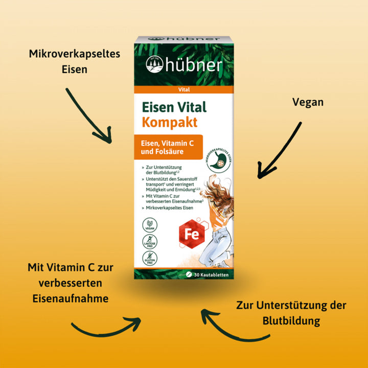 Hübner Eisen Vital Kompakt (30 Stk.)