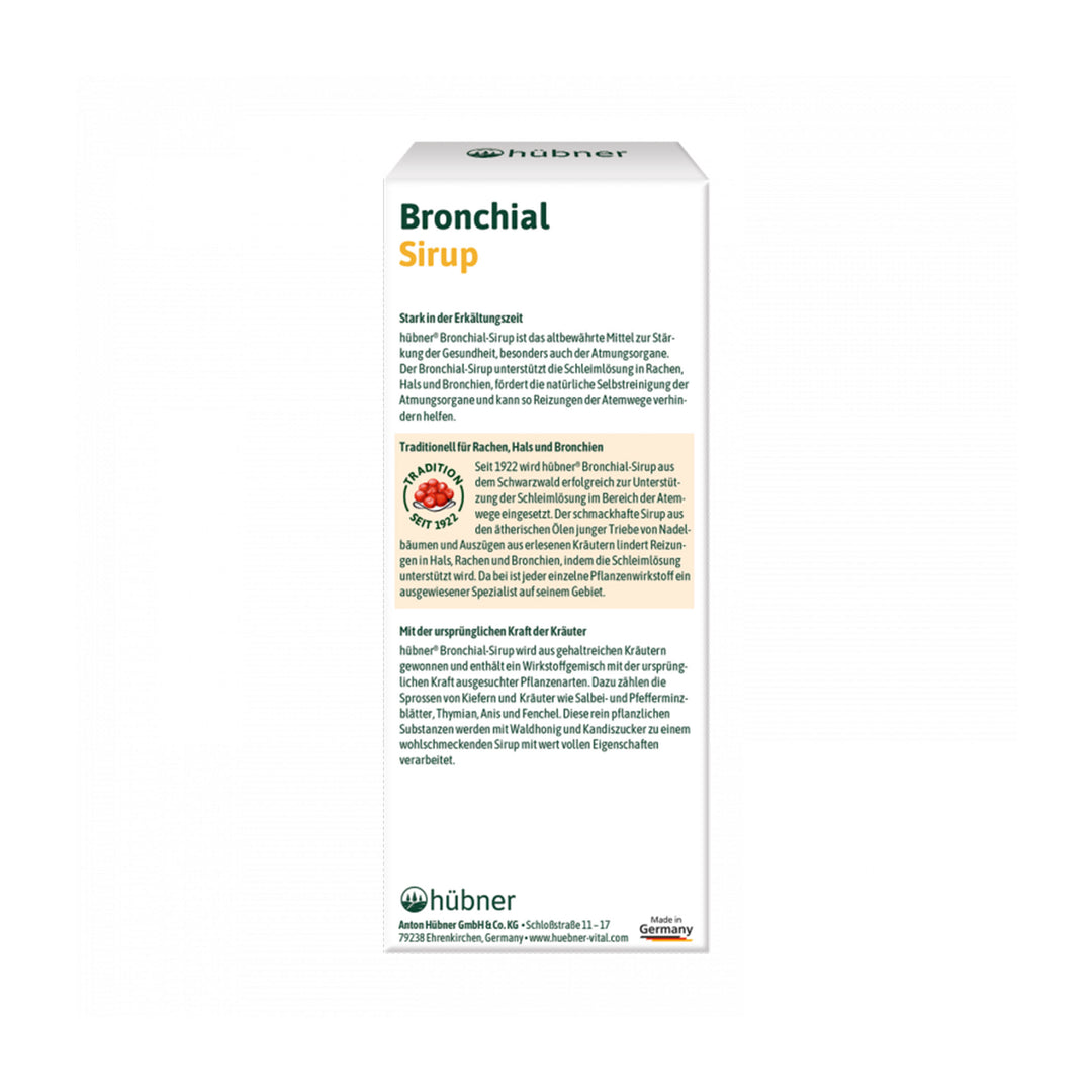 Hübner Bronchial-Sirup (250 ml)