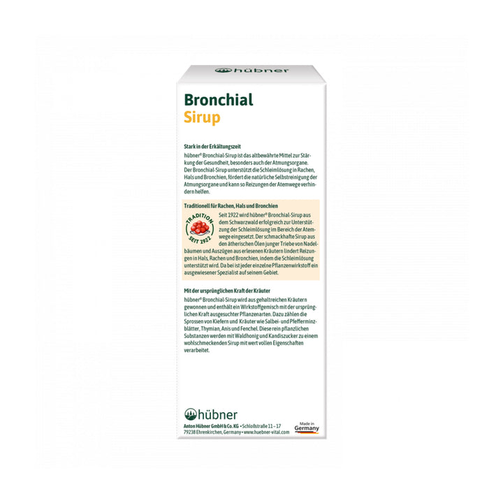 Hübner Bronchial-Sirup (250 ml)